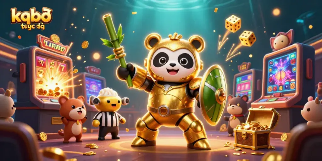 Experience the thrill of kqbđ trực tiếp with exciting betting visuals and lively characters.