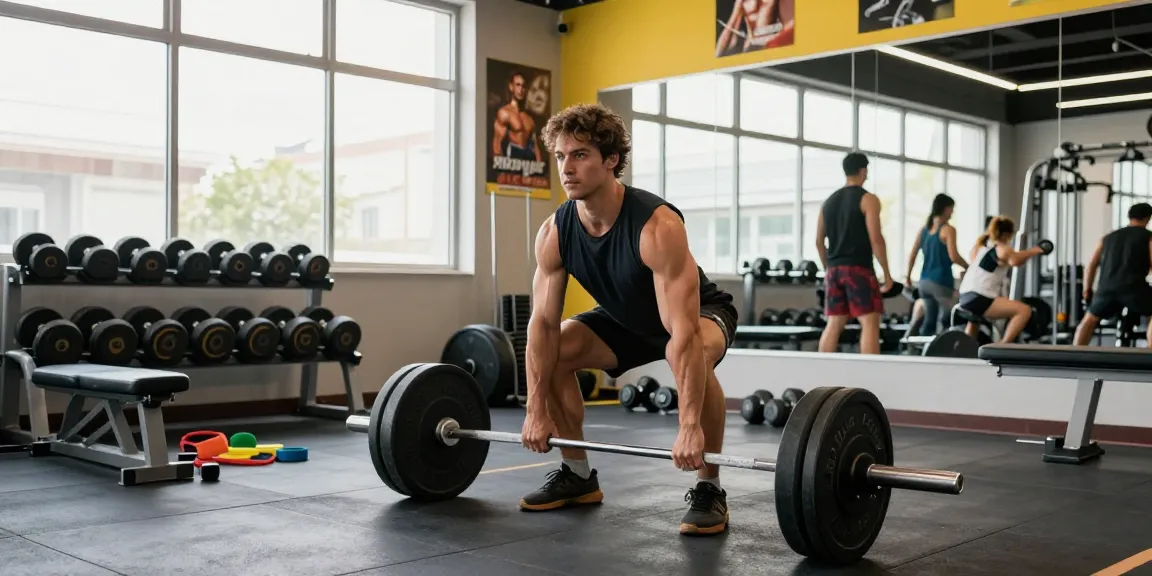Prime Pharma Steroids in een actieve sportschoolsetting met een atleet die toewijding toont.